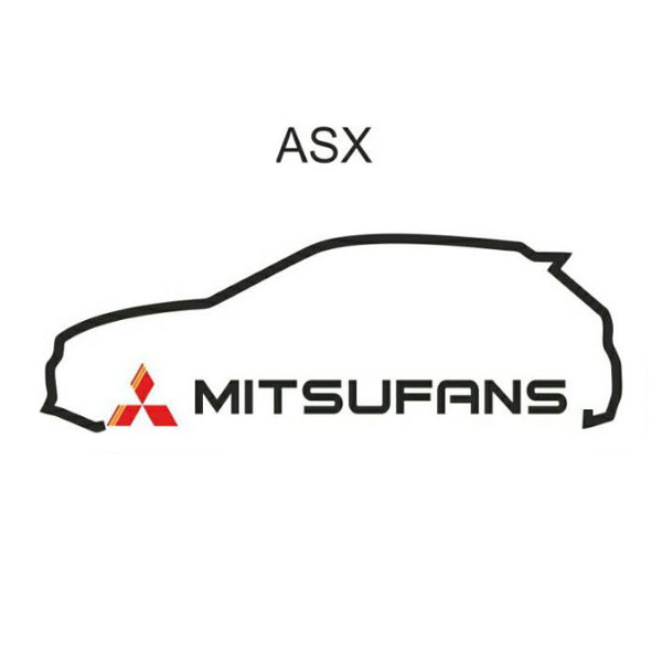 Adesivo MitsuFans - ASX