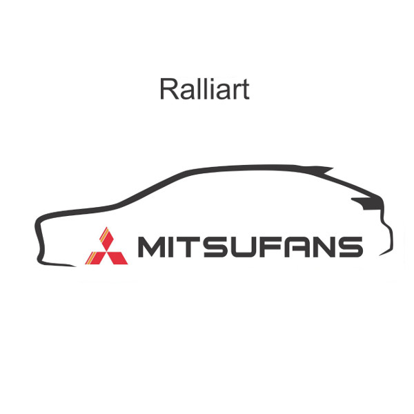 Adesivo MitsuFans - Lancer Ralliart Sportback